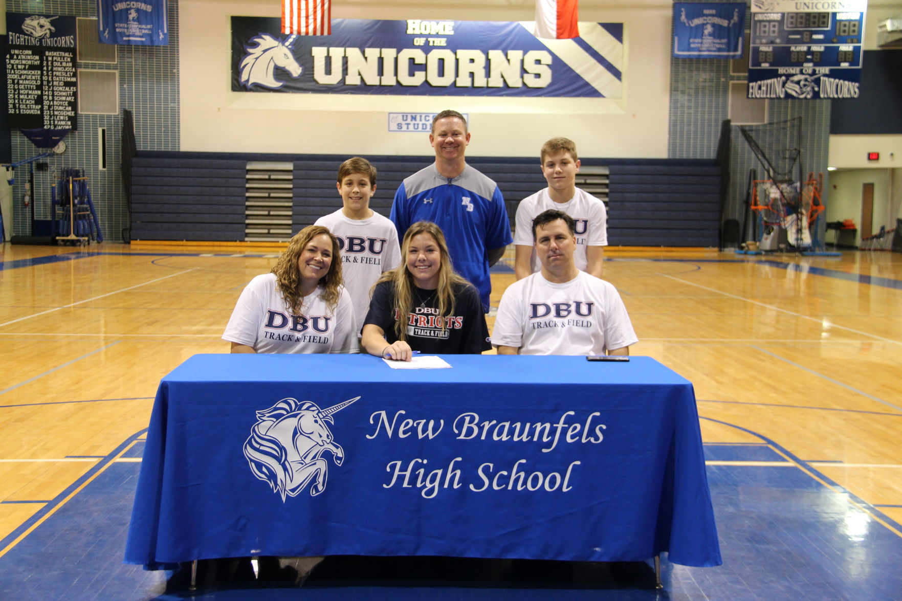 NBHS graduate signs with Dallas Baptist University
